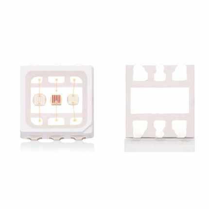 加工定制3030RGB灯珠七彩led贴片1.5W红绿蓝三色 3030全彩RGB0.6W