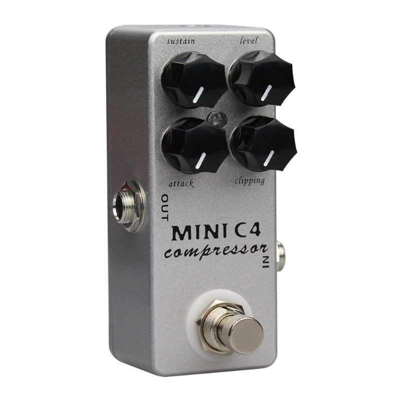 Moskyaudio MINI C4 COMPRESSOR吉他贝斯通用压缩 迷你单块效果器