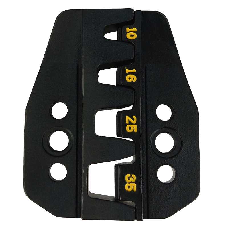 拓伏锐CP-DS501压接钳口模欧式端子压接钳模圆柱桶形4-35mm2口模