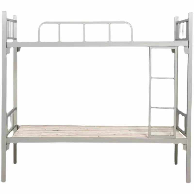 上下铺铁床双层床员工宿舍高低床工人学校学生铁架铁艺公寓两层床