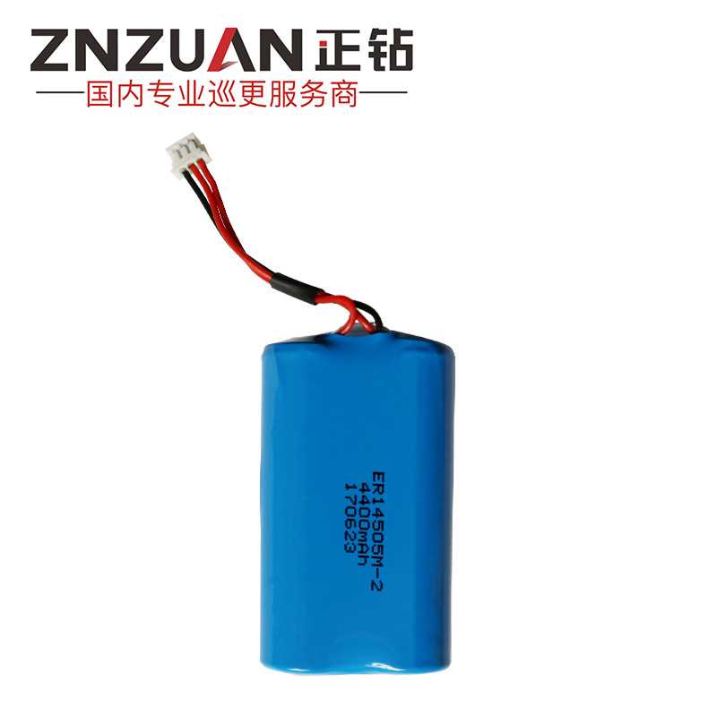 正钻金海格GS-6000B/C/D/E巡更棒巡更机非充电电池ER14505M-2电池