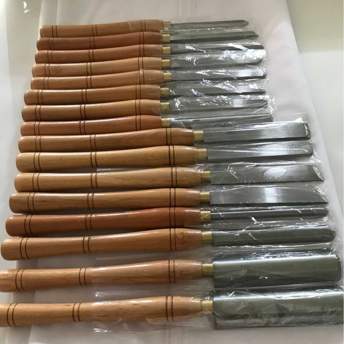 雕刻刀厂家 依贝斯高速钢锋钢16PCS木工车刀全套套装木工车刀