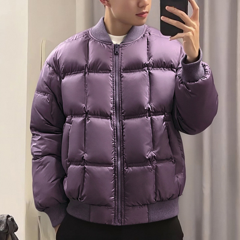 2025新款冬季加棉加厚保暖百搭时尚棒球服棉衣男女同款保暖外套潮