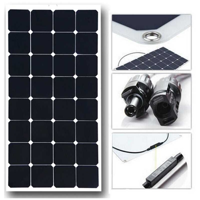 厂家包邮 sunpower110W 柔性太阳能电池板  可弯曲太阳能板