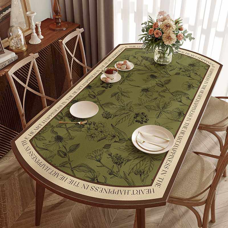 椭圆形桌垫轻奢高级感餐桌布防水防油免洗皮革垫折叠圆桌茶几台布,鲜花速递/花卉仿真/绿植园艺,其它园艺用品,淘宝优惠券,粉丝福利购,淘宝优惠卷