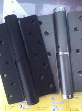 兰玛玛卡黑色隐形门合页闭门器液压缓冲定位弹簧自动关门闭门器