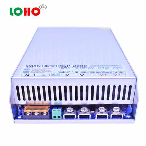 PFC主动式60V48V70V80V90V100V2000W工控设备可调恒压恒流变压器