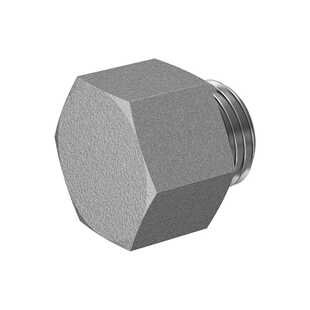 NPT Male 耐高压316不锈钢外六角外丝堵头 118P137