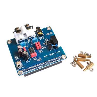 支持 树莓派 Raspberry Pi 2/3代B型/B+ HIFI DAC+声卡 I2S接口