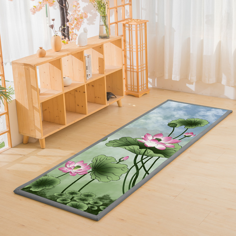 佛前108拜垫子拜忏垫磕大头拜垫大F拜垫礼佛家用顺滑大礼拜专用垫