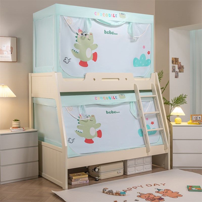 子母床蚊帐上下铺1.5梯形家用床帘1.35儿童双层高低床0.9学生1.2m,床上用品,蚊帐,淘宝优惠券,粉丝福利购,淘宝优惠卷