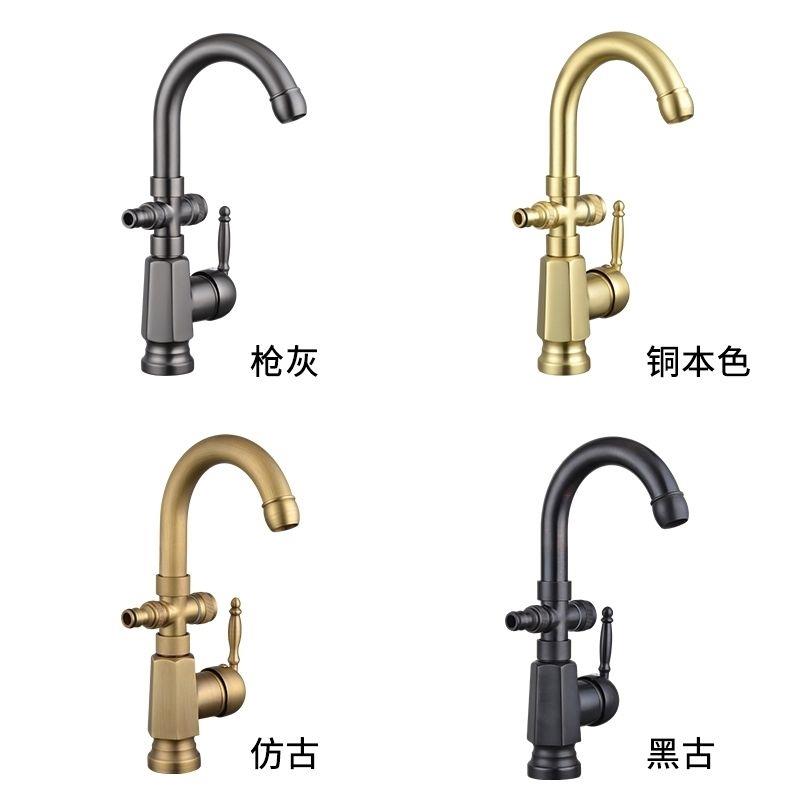 全铜仿古庭院水龙头户外款