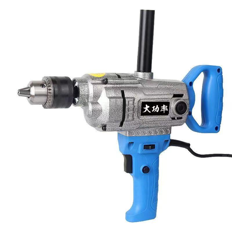 不锈钢搅拌杆搅拌棒电钻电动打B蛋器大功率商用摆摊搅拌机面糊