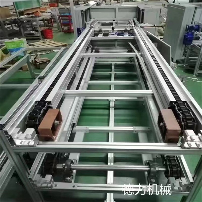 倍速链输送线家电装配线工厂流水线打包R机配套回流生产线