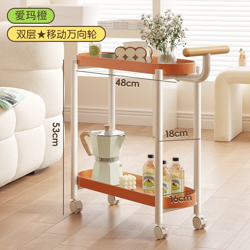 可移动小推车小花架沙发边几创意侧边柜置物架桌子客厅餐厅零食台,住宅家具,移动边几/推车,淘宝优惠券,粉丝福利购,淘宝优惠卷