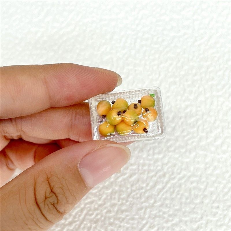 微缩6分12分娃娃屋冰箱内摆设 迷你粘土水果块一盘 bjd ob11配件,玩具/童车/益智/积木/模型,过家家玩具,淘宝优惠券,粉丝福利购,淘宝优惠卷