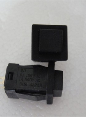 进口日本EDK SH 2脚方形按钮开关按通开关3A125VAC 复位开关 常开