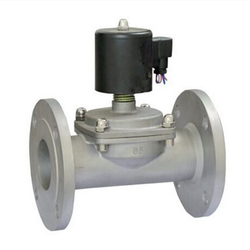 ZCZP 不锈钢蒸汽电磁阀 法兰中温电磁阀 00516Mpa 200