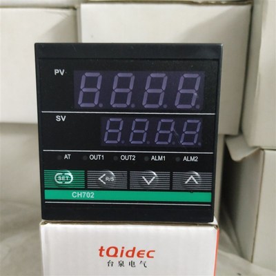 台泉电气 智能数显温控表 CH702 FK02-MAN 短壳 K400/继电器SSR