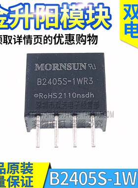 B2403S B2409S B2412S B2415S B2424S B2405S-1WR3/-2WR3电源模块