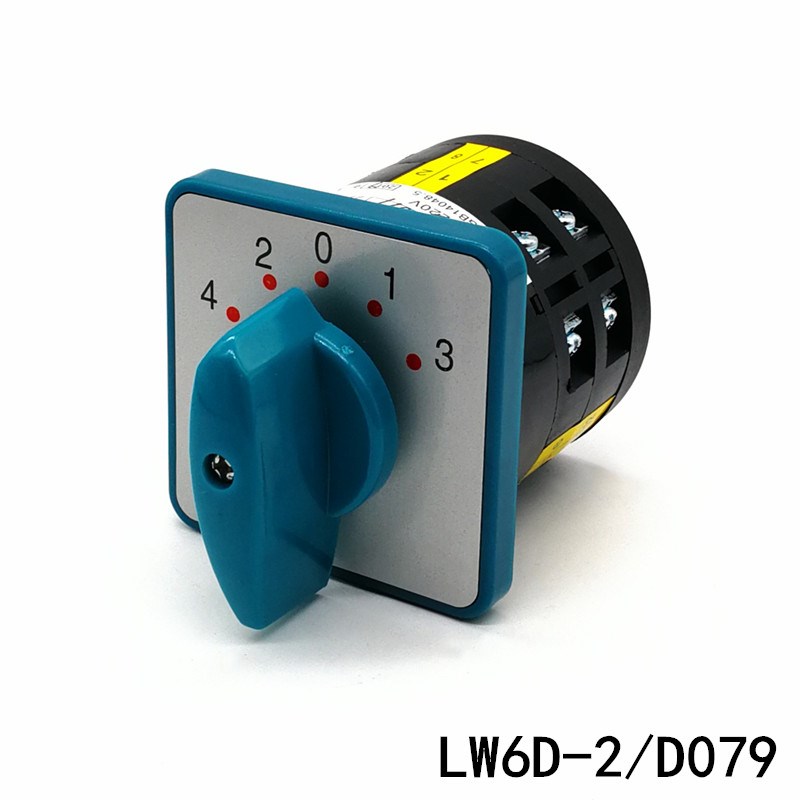 LW6D-2/D079 万能转换开关 组合开关 电源切换 四挡两节  LW6-5