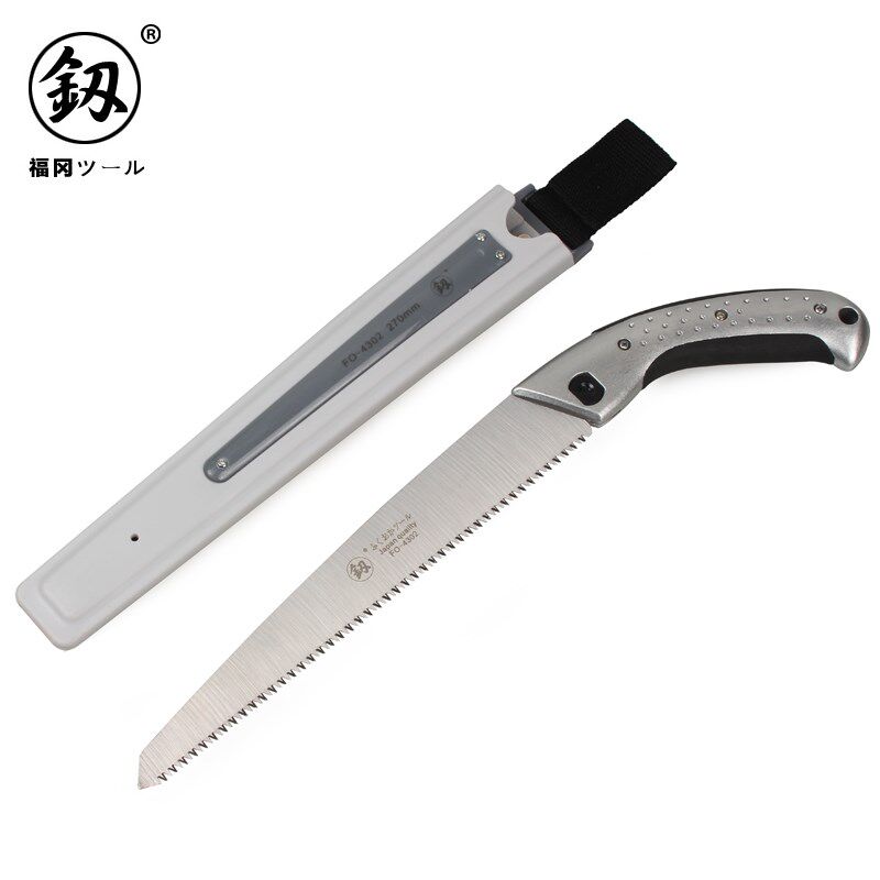 日本福冈工具 锯树锯子手锯木工快速锯手工据伐木锯家用小型进口