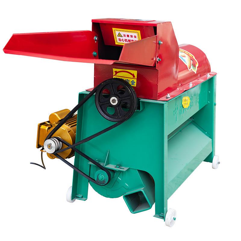 玉米脱粒机新款220v电动家用小型加厚板材打苞谷棒刨粒打籽脱粒机