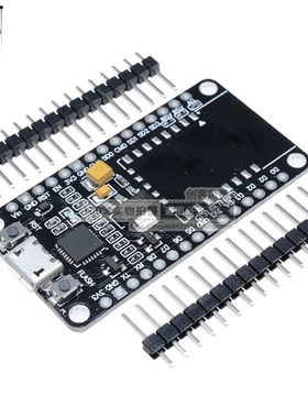 NodeMCU ESP8266 WIFI转接板 底板CP2102 ESP-12E/12F  黑板