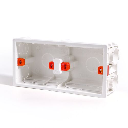 卫仕达包邮86型线盒开关接暗盒线盒插座盒底盒暗装盖板 PVC阻燃