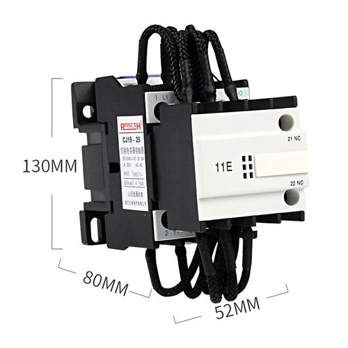 CJ19-25/32/43/63-11/21E补偿柜切换电容交流接触器CDC9-95/115A