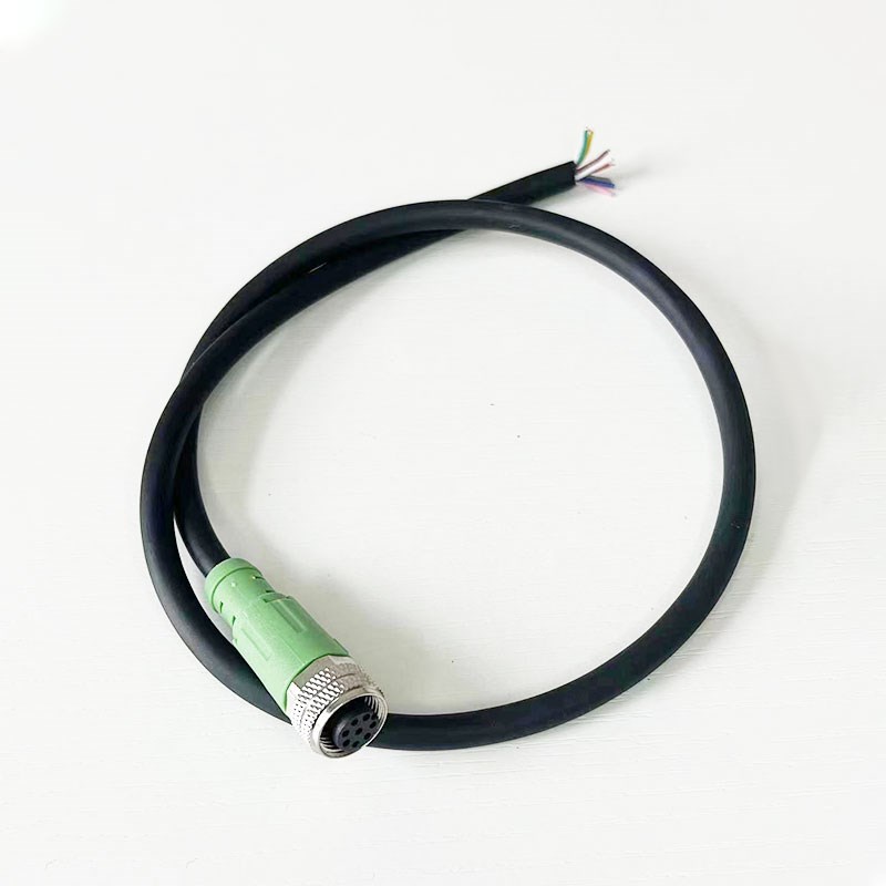 SAC-8P-10,0-PUR/M12FS SH传感器/执行器电缆3P-5P-4P-M8FS   10m
