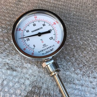 wss 摄氏度华氏度 411 200度 尾长10cm100mm 径向双金属温度计