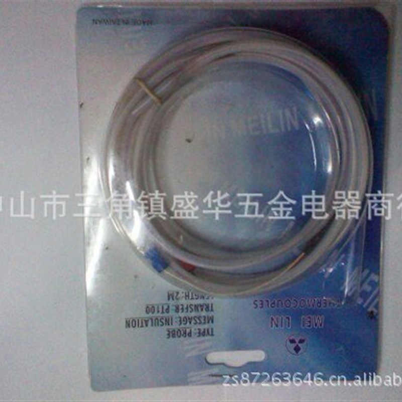 MEILIN THERMOCOUPLES 铁氟龙K型 PT100热电偶 温度传感器