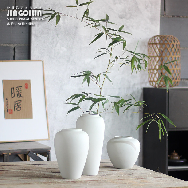 复古陶瓷花瓶日式禅意花盆手工粗陶陶罐子客厅插花宽口新中式摆件,畜牧/养殖物资,畜牧/养殖器械,淘宝优惠券,粉丝福利购,淘宝优惠卷