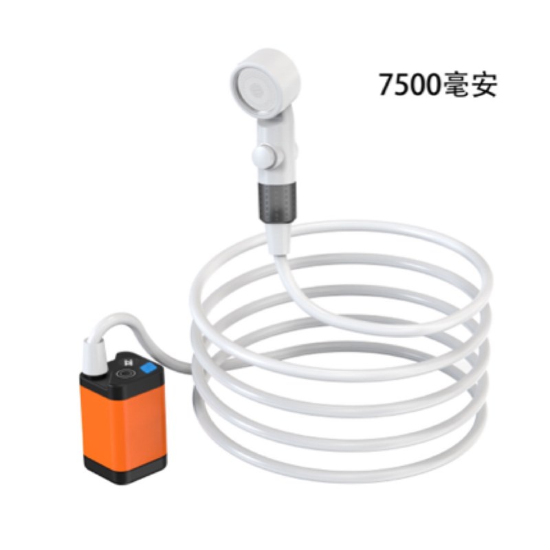 户外洗澡神器工地宿舍露营简易淋浴神器液L晶屏新一代电动洗浴喷