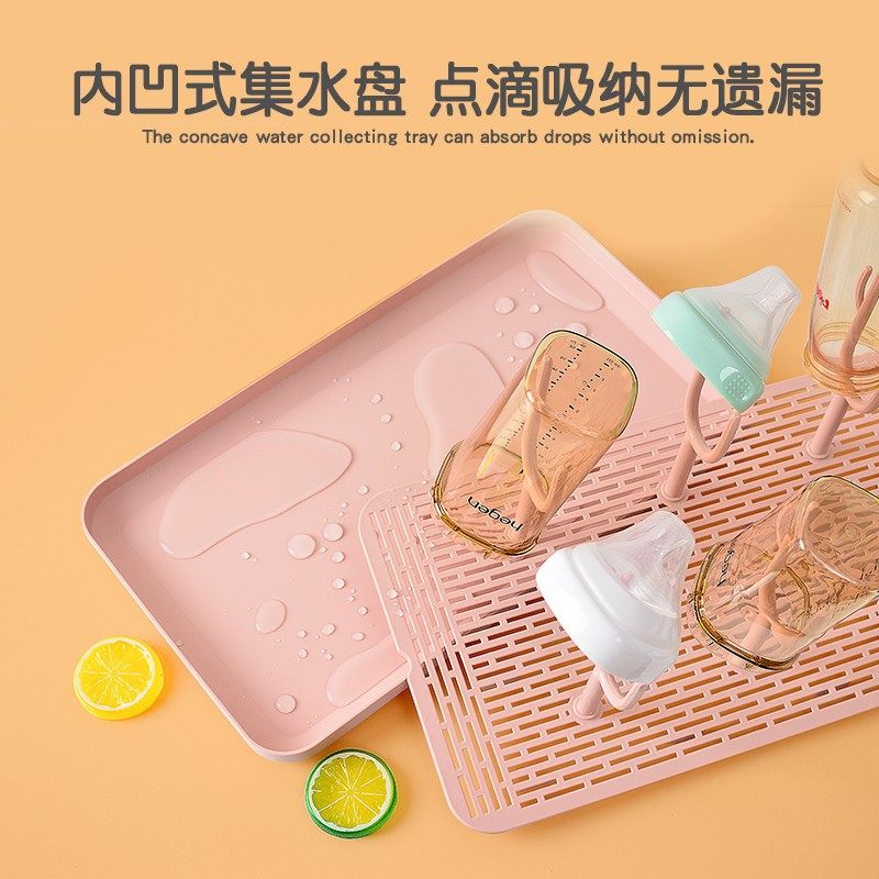 婴儿奶瓶沥水架晾干架水杯倒挂沥水奶瓶架奶瓶刷晾晒沥干架置物架,婴童用品,奶瓶干燥架,淘宝优惠券,粉丝福利购,淘宝优惠卷