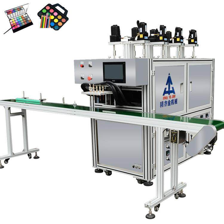 八色盘状口红灌装机唇彩灌装机多色唇蜜罐装彩妆机械化妆品厂家,清洗/食品/商业设备,其他食品加工设备,淘宝优惠券,粉丝福利购,淘宝优惠卷