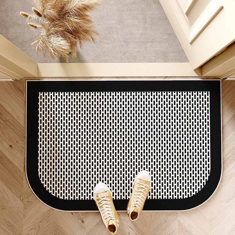 法式高级感入户门圈绒地垫进门口除尘脚垫家用门厅卧室玄关地毯垫,居家布艺,入户地垫,淘宝优惠券,粉丝福利购,淘宝优惠卷