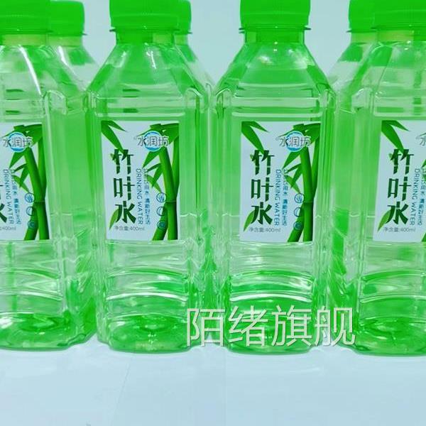 水润坊竹叶水整箱400ml*24瓶清凉水竹叶纯净水矿泉水果味饮料包邮