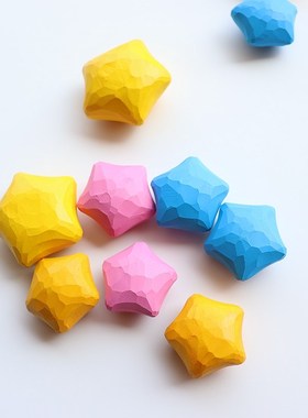 送你一颗星星木雕摆件可爱手工木质雕刻房间桌面装饰创意儿童礼物