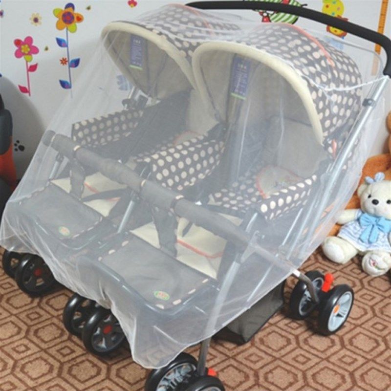 双胞胎婴儿推车蚊帐双人儿童推车防蚊罩前后左右款加密防蚊虫夏季,婴童用品,婴童蚊帐/婴童防摔蚊帐,淘宝优惠券,粉丝福利购,淘宝优惠卷