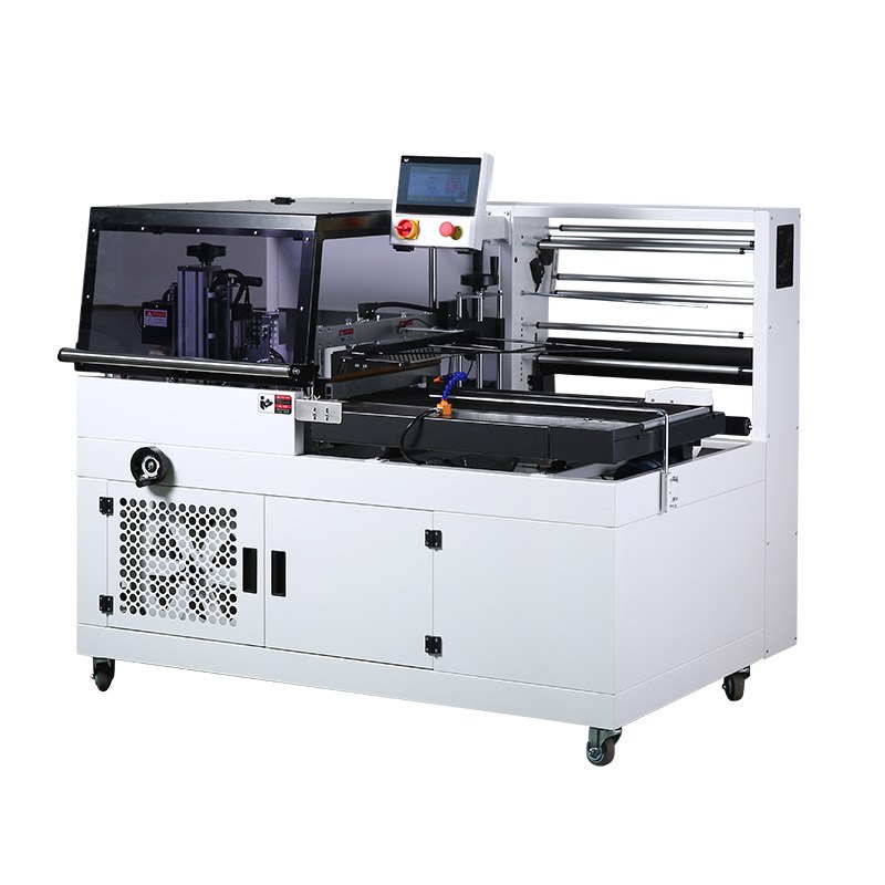 全自动封膜机礼盒子覆膜边封过塑C封口机热缩膜机器产品打包塑封