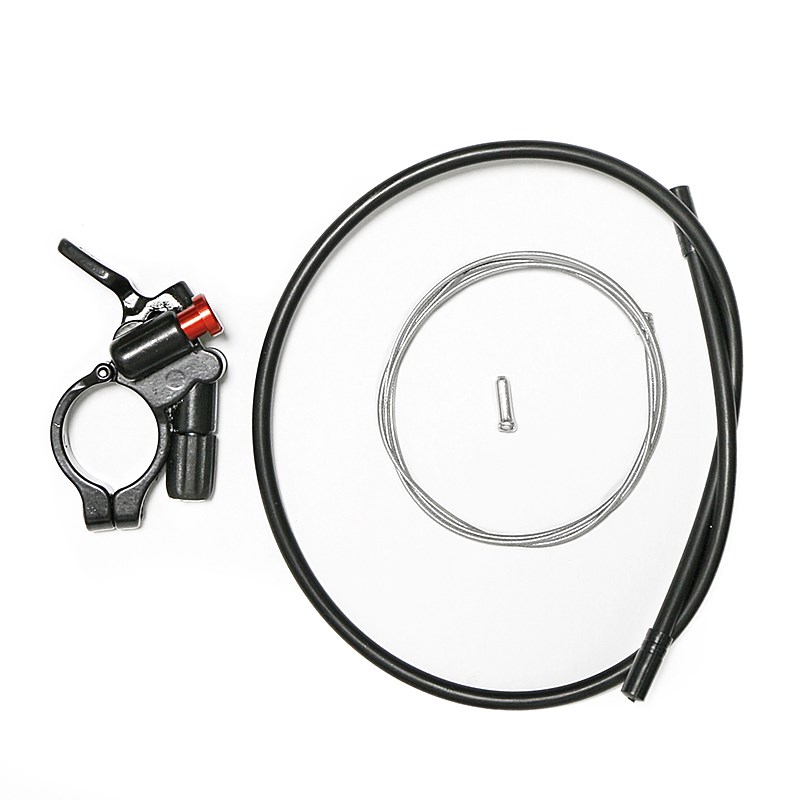 山地自行车线控i避震前叉气叉线控器锁死开关修补件肩控改线控器