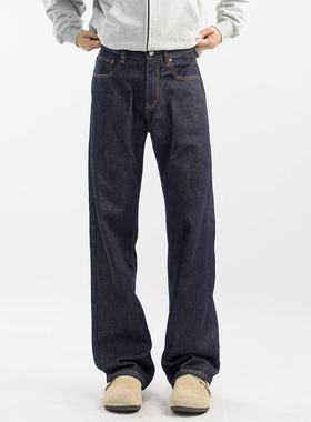 1995NVM原丹宁复古牛仔裤男2026年春季新款美式高街宽松直筒裤子