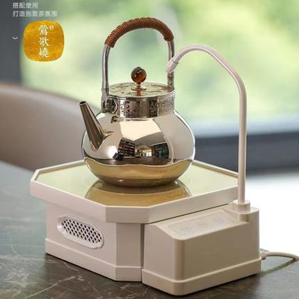 莺歌烧茶道上水器电动家用桶装水抽水手动自动吸水器