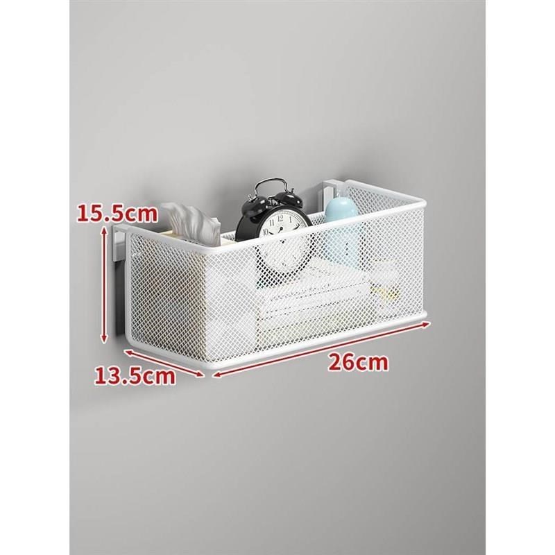 床边挂篮床上置物架学生寝室收纳C挂篮铁艺宿舍上铺挂式储物神器