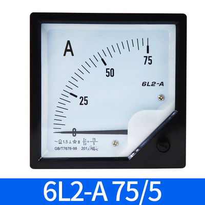 6L2-A指针电l压表交流电流表头安培表高精度频率表功率因数表