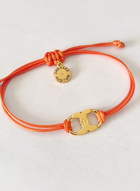 时尚工作服夜梦趣梦手链梦慈善红绳情V侣手链同款男女