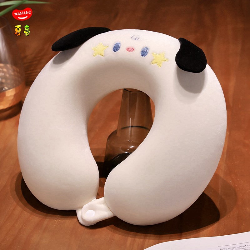 记忆棉u型枕头护颈枕卡通飞机旅行头枕颈部靠枕车用学Z生颈椎枕头