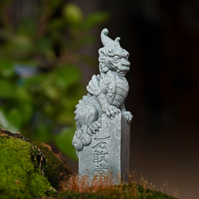 创意瑞兽麒麟龙龟狮子摆件玄关茶室鱼缸青砂石仿真神兽造景观,畜牧/养殖物资,畜牧/养殖器械,淘宝优惠券,粉丝福利购,淘宝优惠卷